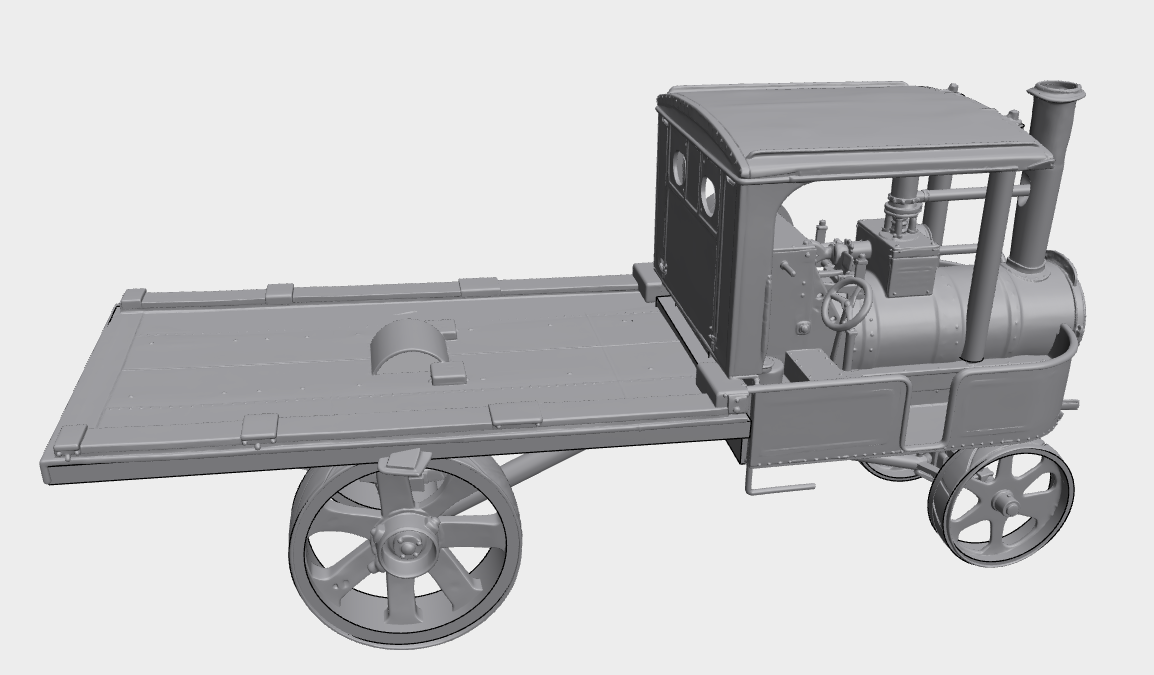 MANN STEAM LORRY